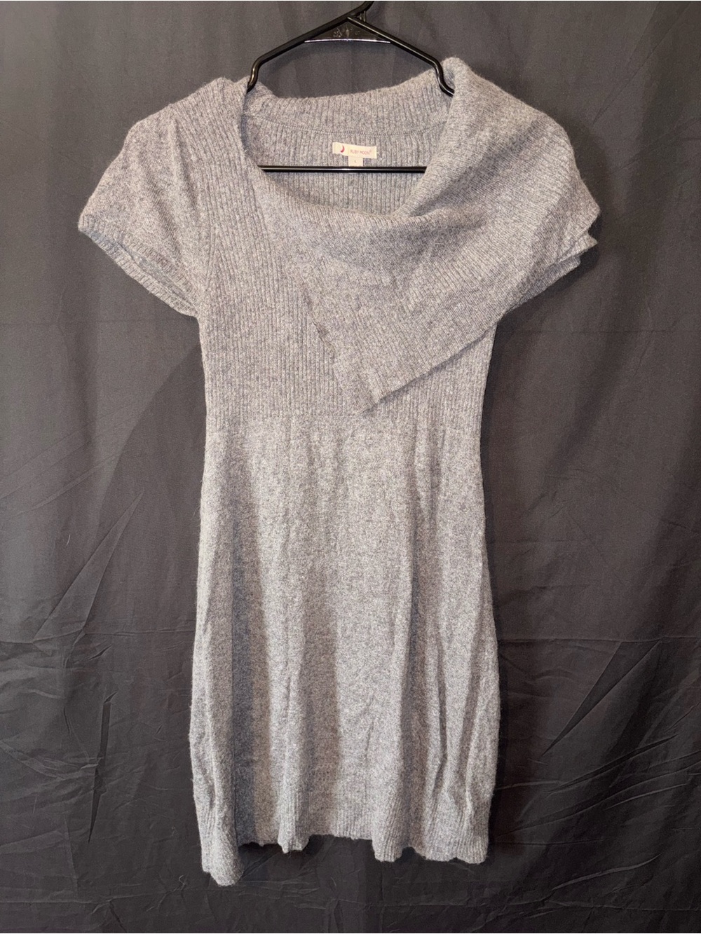 Ruby Moon Short-Sleeve Sweater Dress